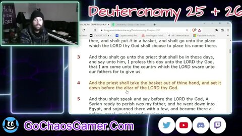 Deuteronomy 25 and 26 King James Version KJV Bible 2022