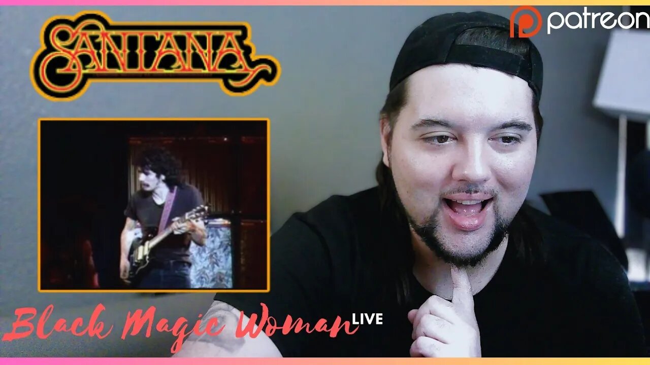 "Black Magic Woman" by Santana -- First time reaction!