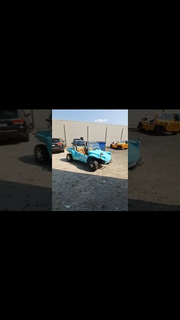 buggy leaves the shop