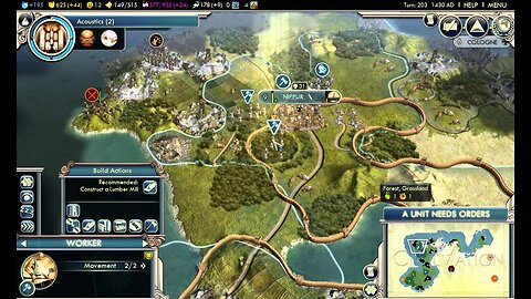 Civilization 5 part 8 Babylon [Science Victory]