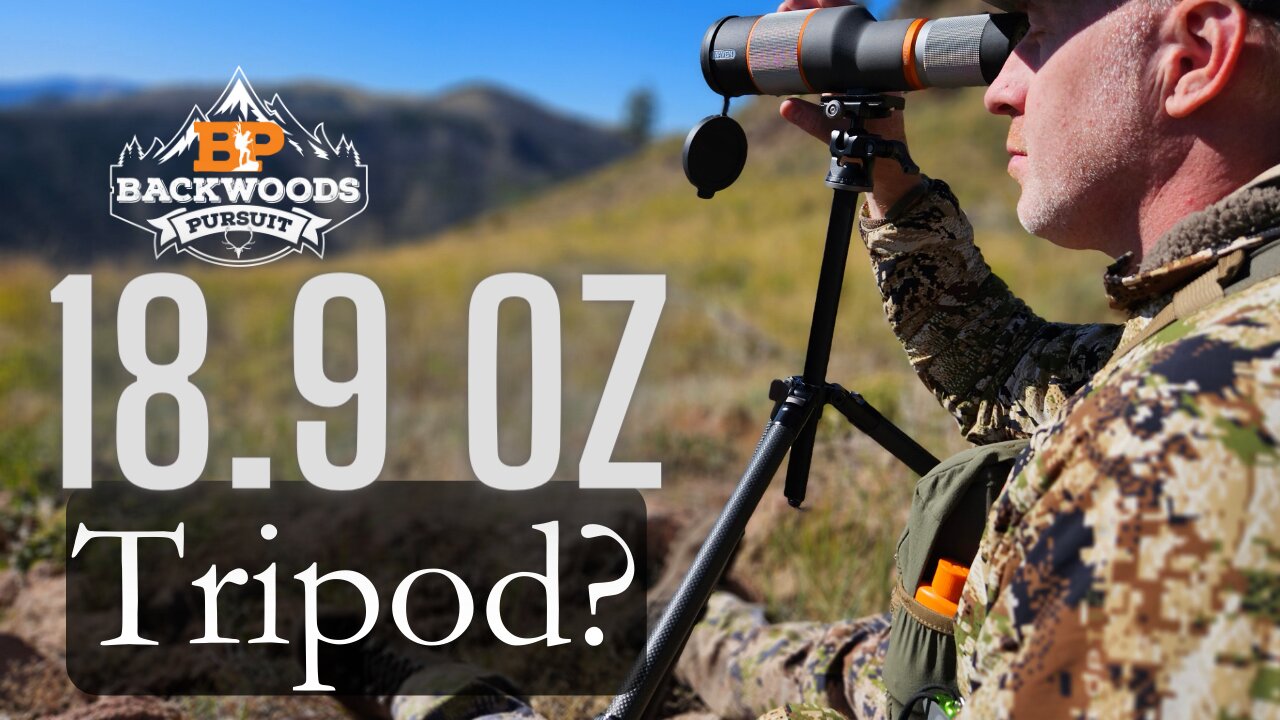 Aziak Backcountry Lite Tripod - BEST Tripod For Backcountry Hunting?