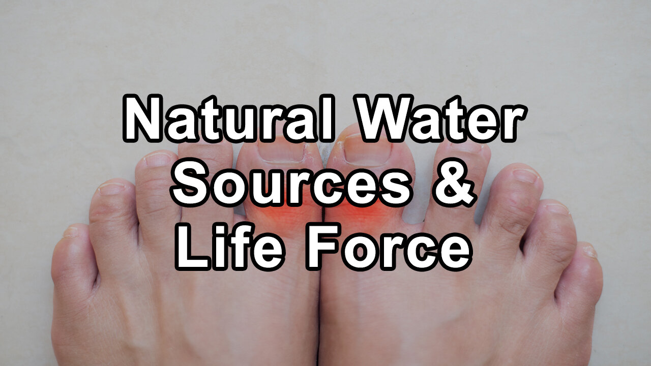 Energy, Information, and Abundance Present in Natural Water Sources and the Life Force They Carry