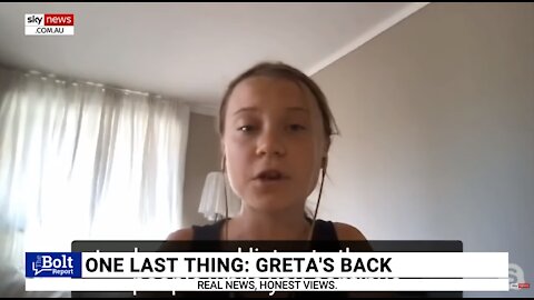 SKY NEWS AU:'Global warming guru' Thunberg abuses woke leaders because 'no one else will listen'