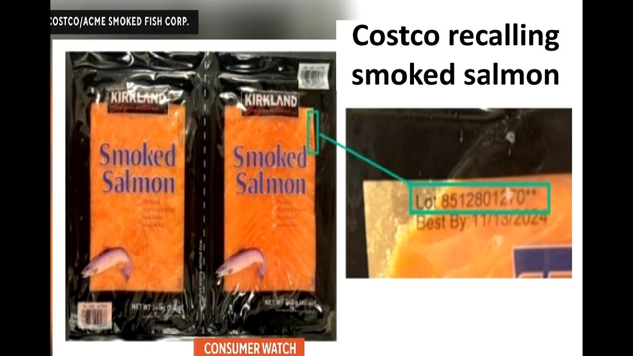 Costco recalls Salmon