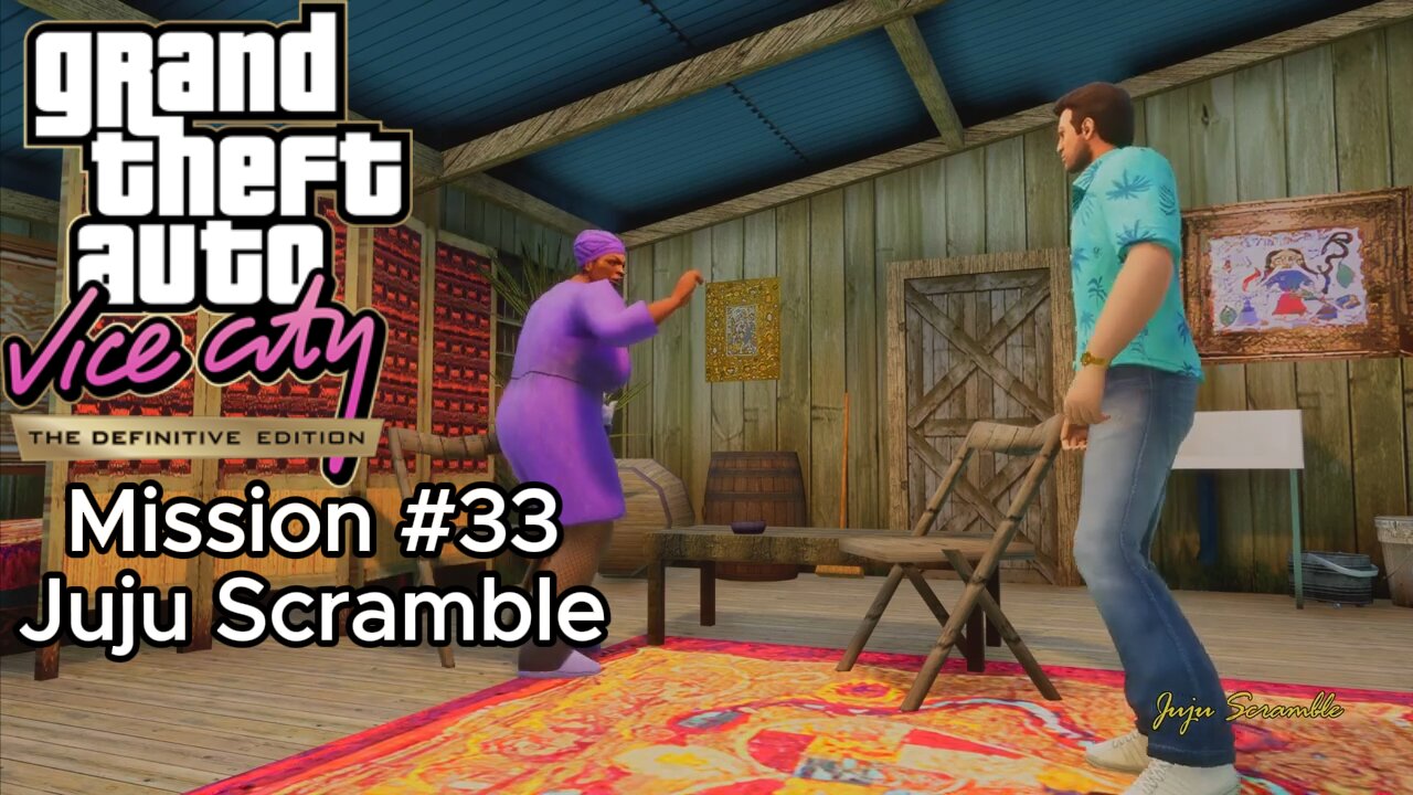 GTA Vice City Definitive Edition - Mission #33 - Juju Scramble [No Commentary]