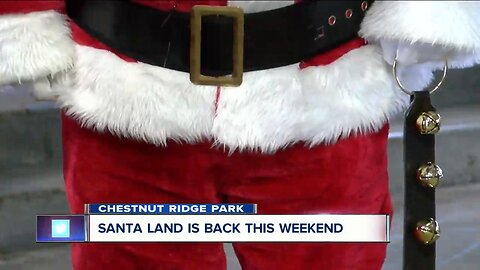 Santa Land returns to Chestnut Ridge Park this weekend