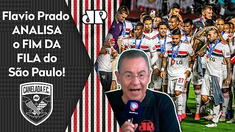 "Vamos ver se..." VEJA o que Flavio Prado falou após o São Paulo SER CAMPEÃO sobre o Palmeiras!