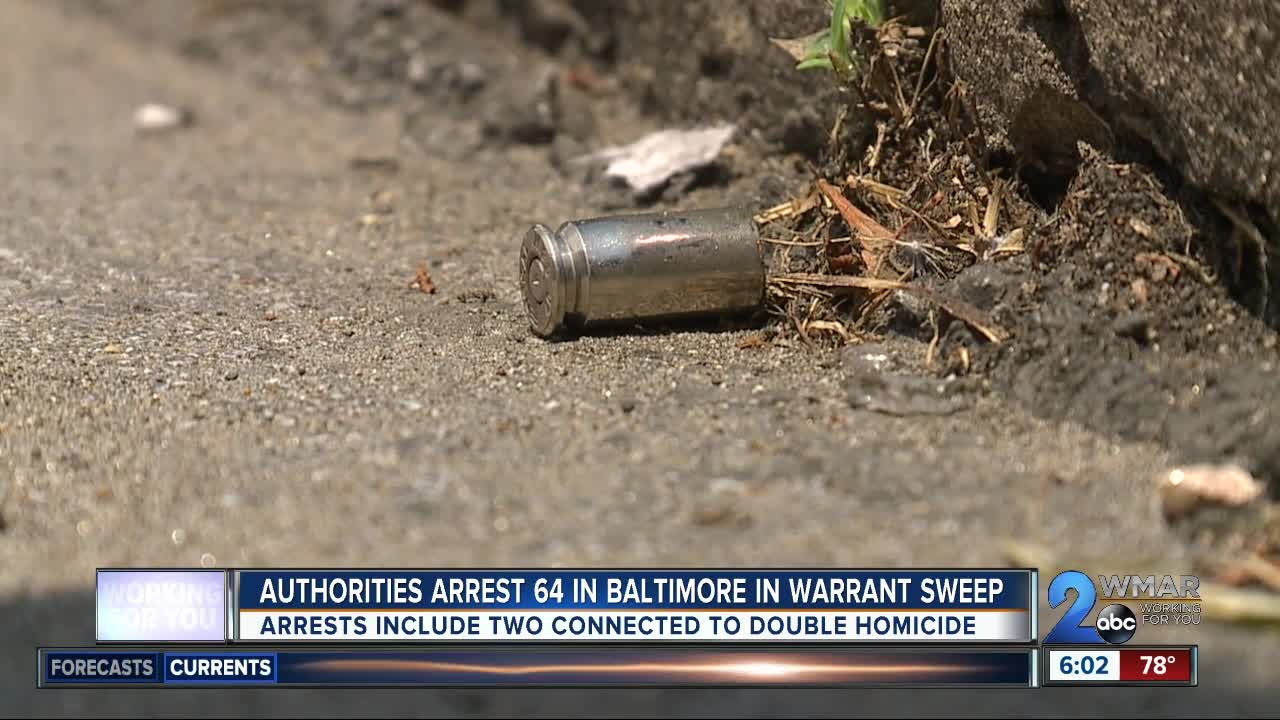 64 violent repeat offenders arrested in 3-day warrant wrap-up