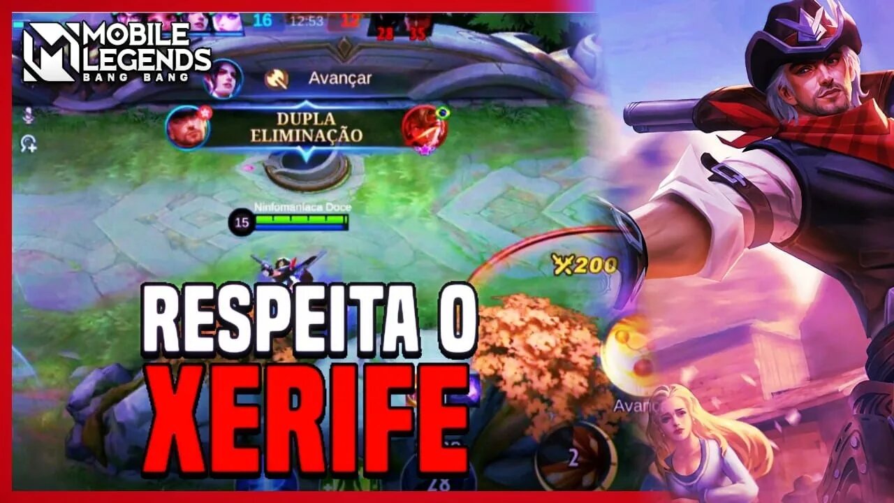 ESSE ADC É OFF META NA JUNGLE MAS FAZ UM ESTRAGO!!! | MLBB