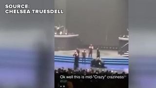 Man rushes stage at Britney Spears show