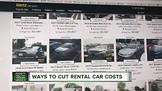 Cutting rental car costs