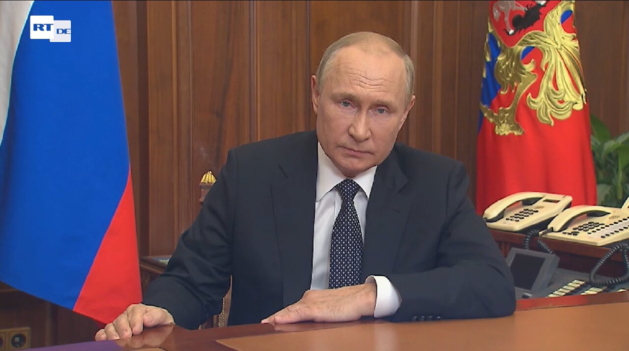 Ansprache des russischen Präsidenten: Wladimir Putin verkündet Teilmobilmachung in Russland