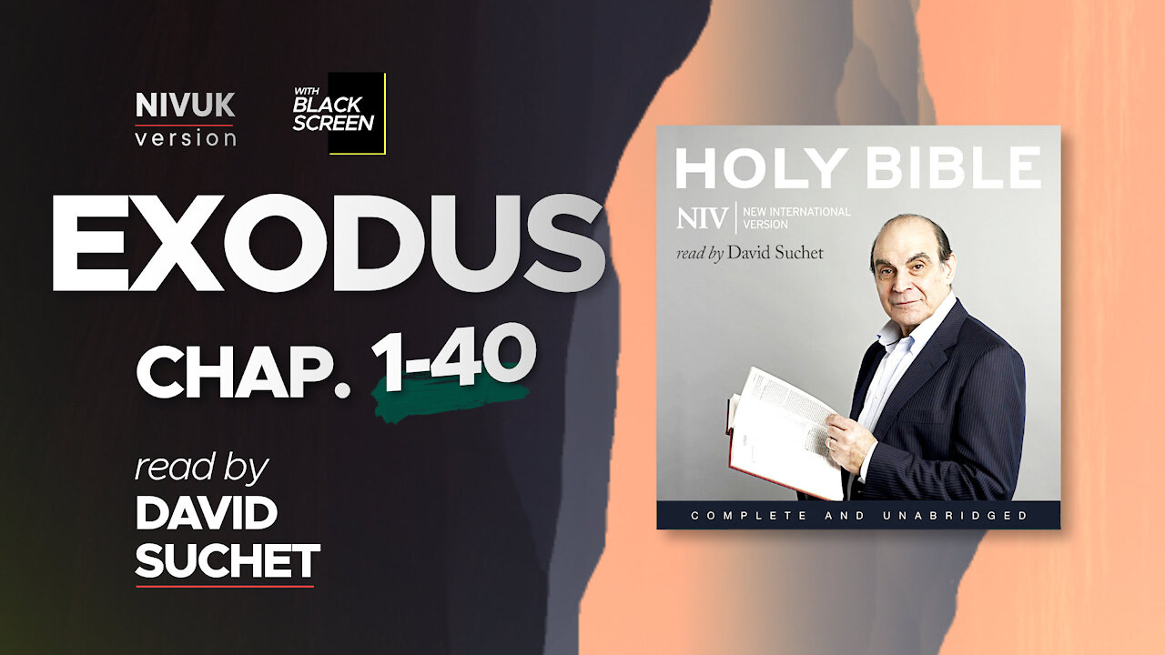 Sleep with God's Word: Read by Sir David Suchet | Exodus with Black Screen Edition