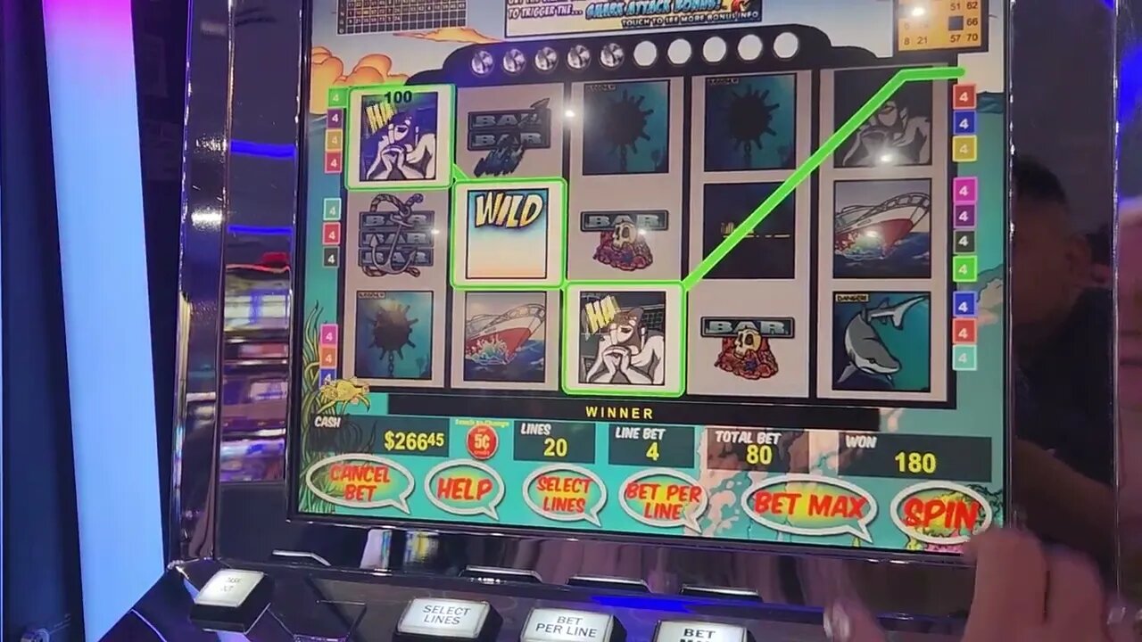 Finally A Machine That Wins! / The Hunt For Neptune's Treasure Slot Machine