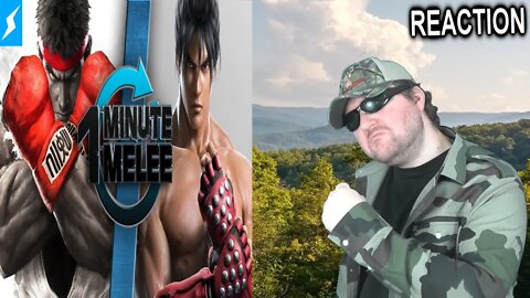 One Minute Melee - Ryu Vs Jin (Street Fighter vs Tekken) REACTION!!! (BBT)