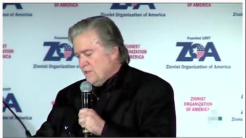 I am proud to be a Christian Zionist Steve Bannon