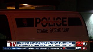 BPD investigating a homicide