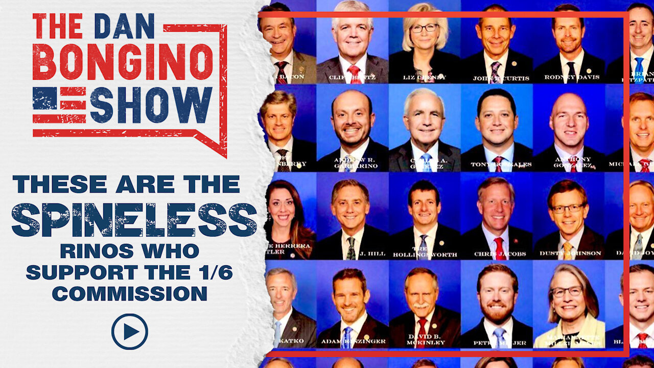 These Are The Spineless Rinos Who Support The 1/6 Commission