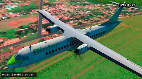 Plane crash after take off at Uganda airport