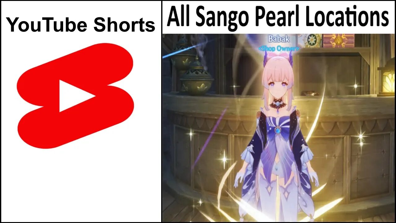 All Sango Pearl Locations in 1 Minute (Sumeru Update) [Genshin Impact]