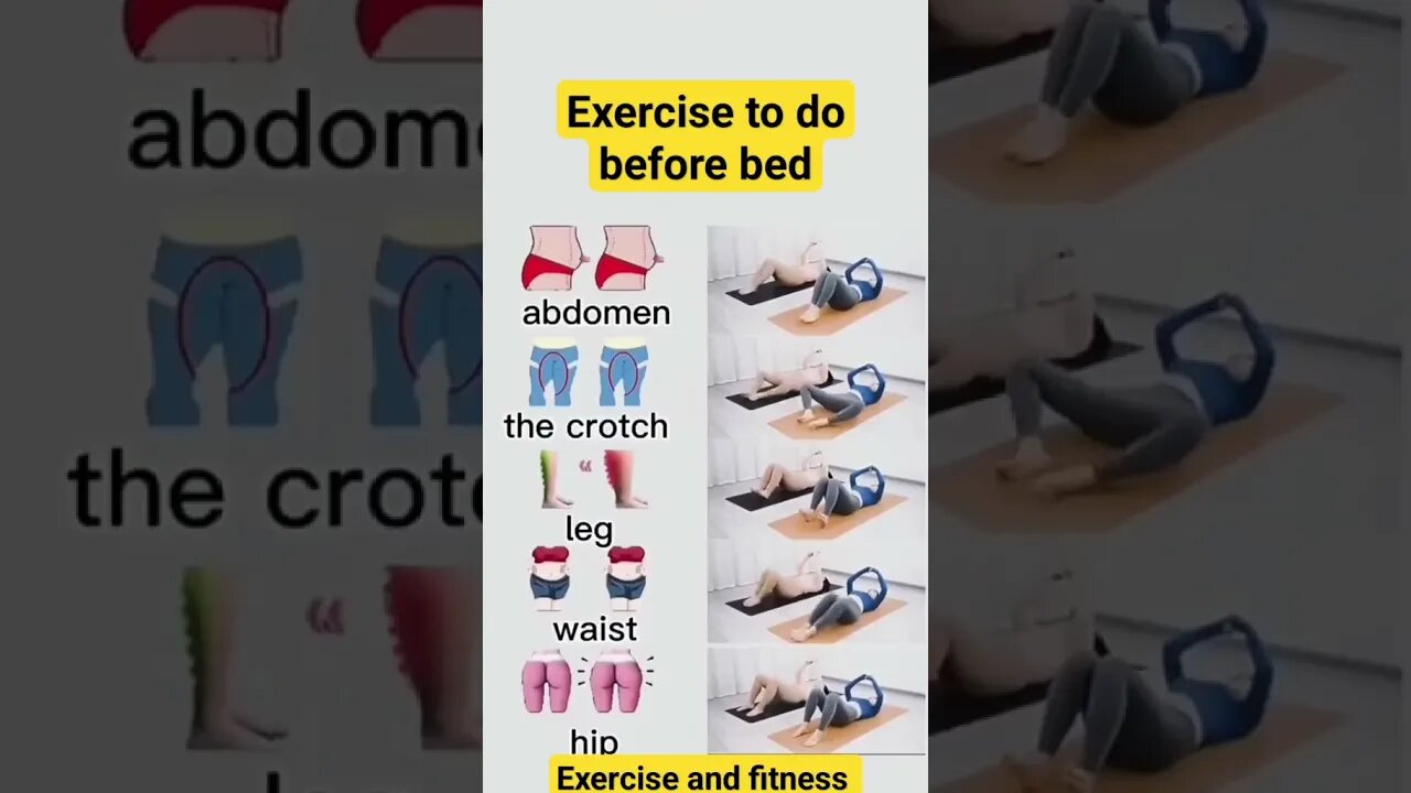 Exercise to do before bed #ytshorts #viral #shorts