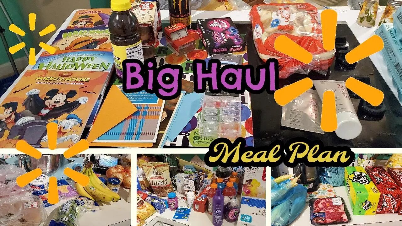 Under $400 Haul | Walmart Haul / Aldi Haul | Family of 5 | Meal Plan | Weekly Meals | Grocery Haul