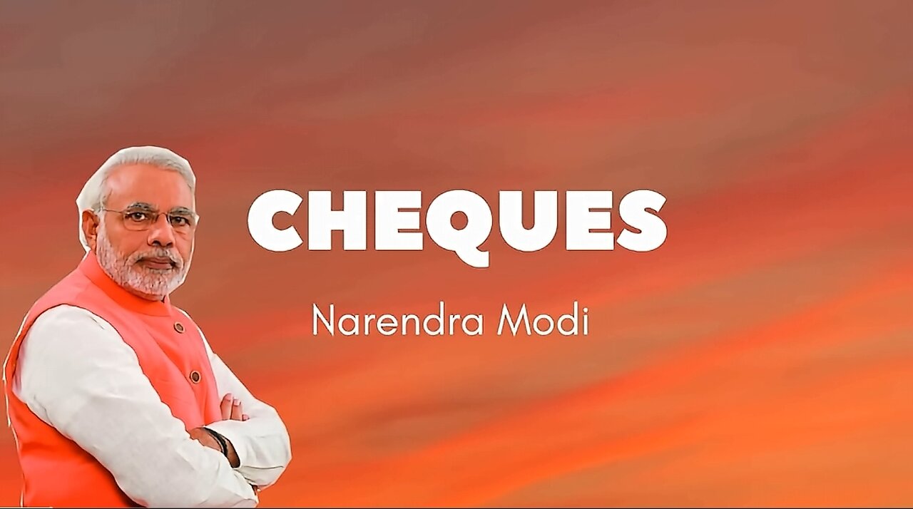 Cheques- Narendra Modi (Official Song)