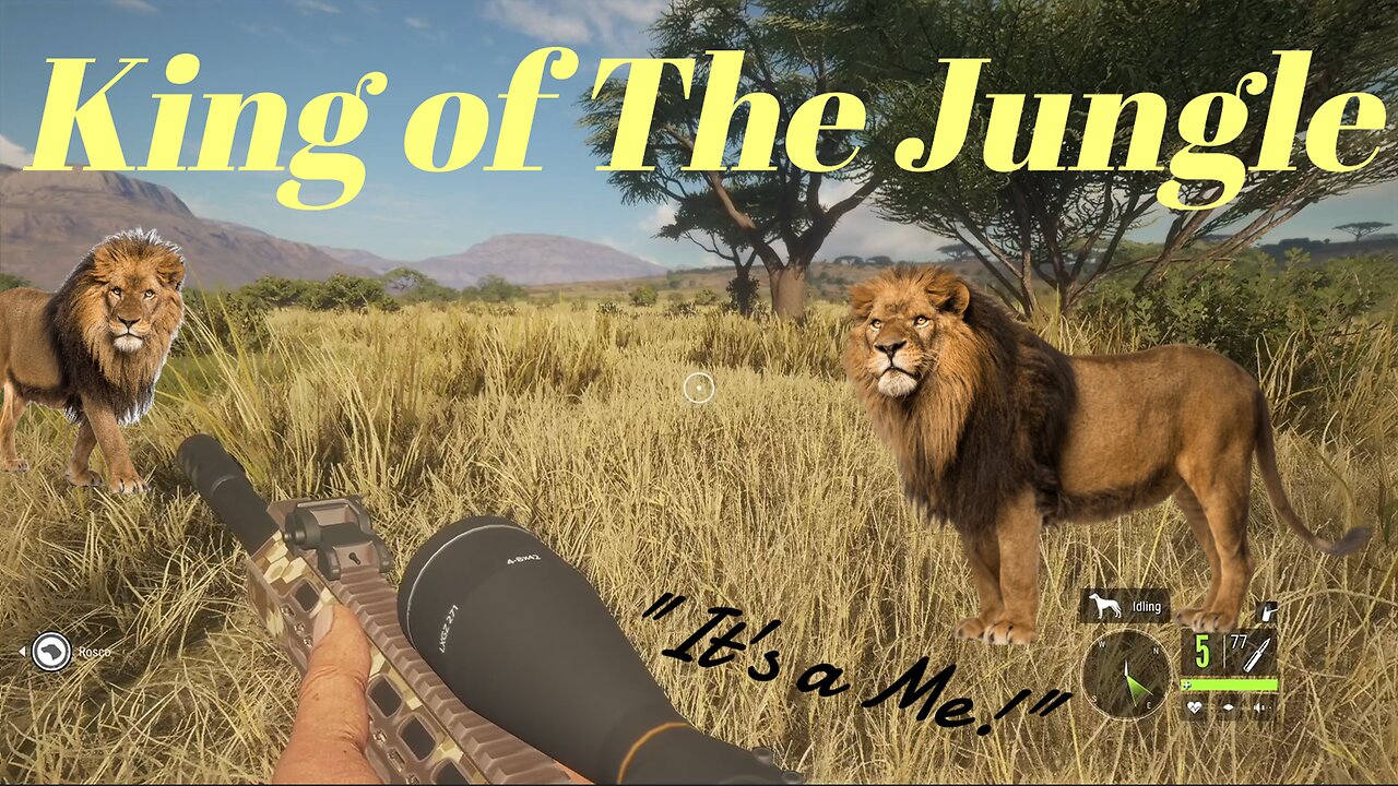 Back on the Plains of Africa Pt 2 Lion Hunt in Hunter Call of the Wild