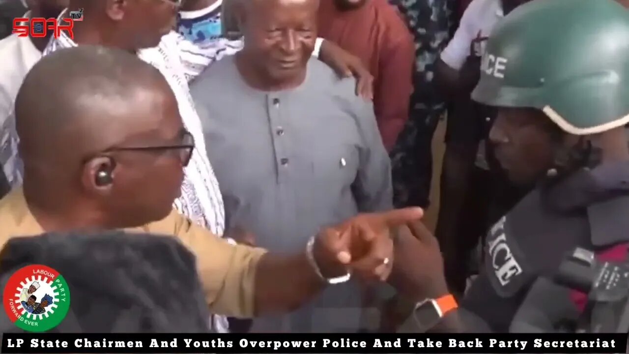 who is trying to scatter Labour party members fighting one another over leadership