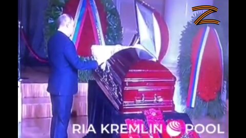 President Putin came to say goodbye to Vladimir Zhirinovsky