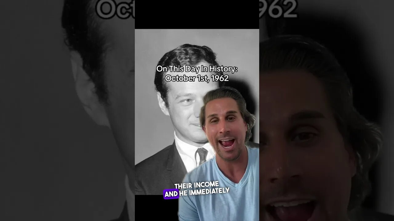 ON THIS DAY IN HISTORY: 10/1/1962 #shorts