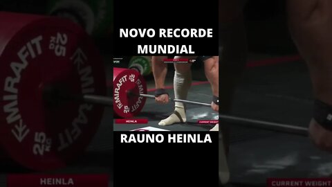 O Deadlift mais pesado em uma competição de strongman da história - 476kg #Shorts