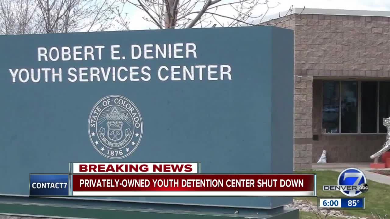 Colorado shuts down DeNier youth detention center days after Contact7 investigation