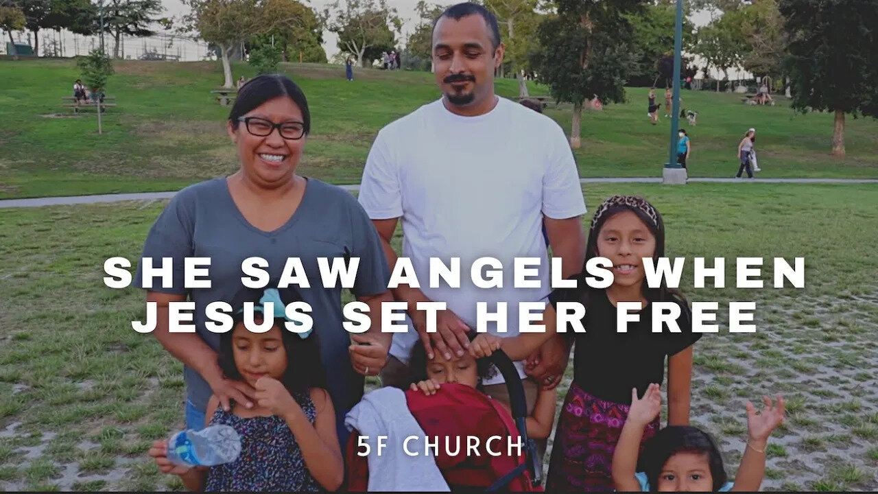 She Saw Angels when Jesus Set her Free