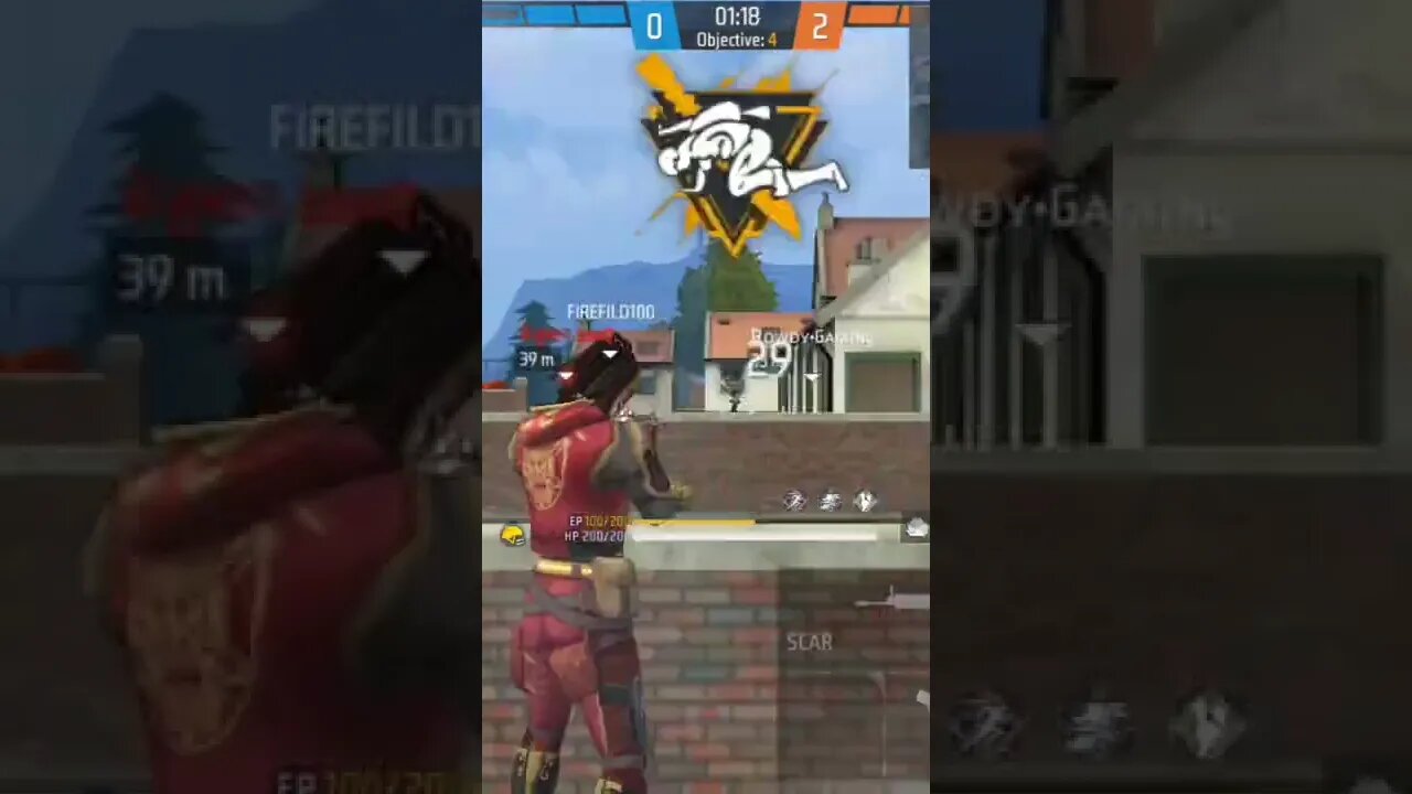 গোলাপি রং এর স্কারেল বন্দুকটা সত্যি খুব ভালো।#shorts #firefild100