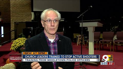 Middletown clergy train to deal with shootings