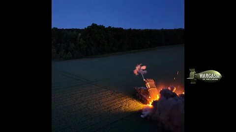Explosive propaganda montage from the Russian MOD