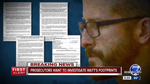 Chris Watts case: Prosecutors seek defendant's inked barefoot impressions