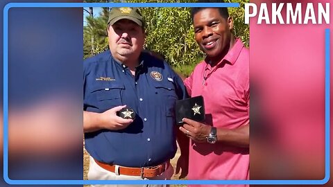 "Cop" Defends Herschel Walker's "Badge" in Funniest Video of All Time