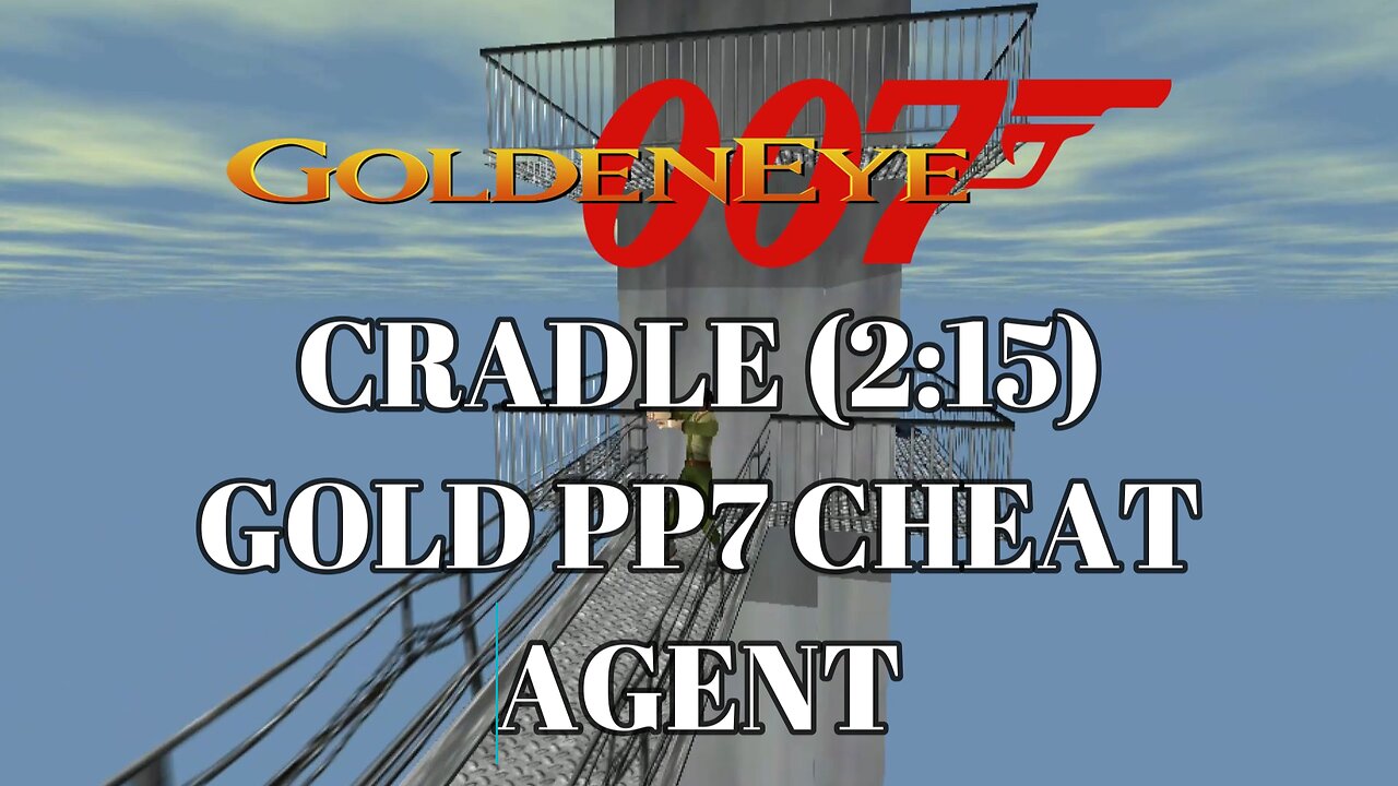 Goldeneye 007 - Level 18 Cradle - Gold PP7 Cheat