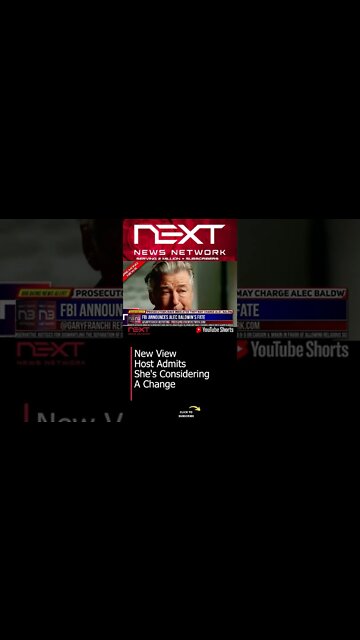 New View Host Admits She's Considering A Change #shorts