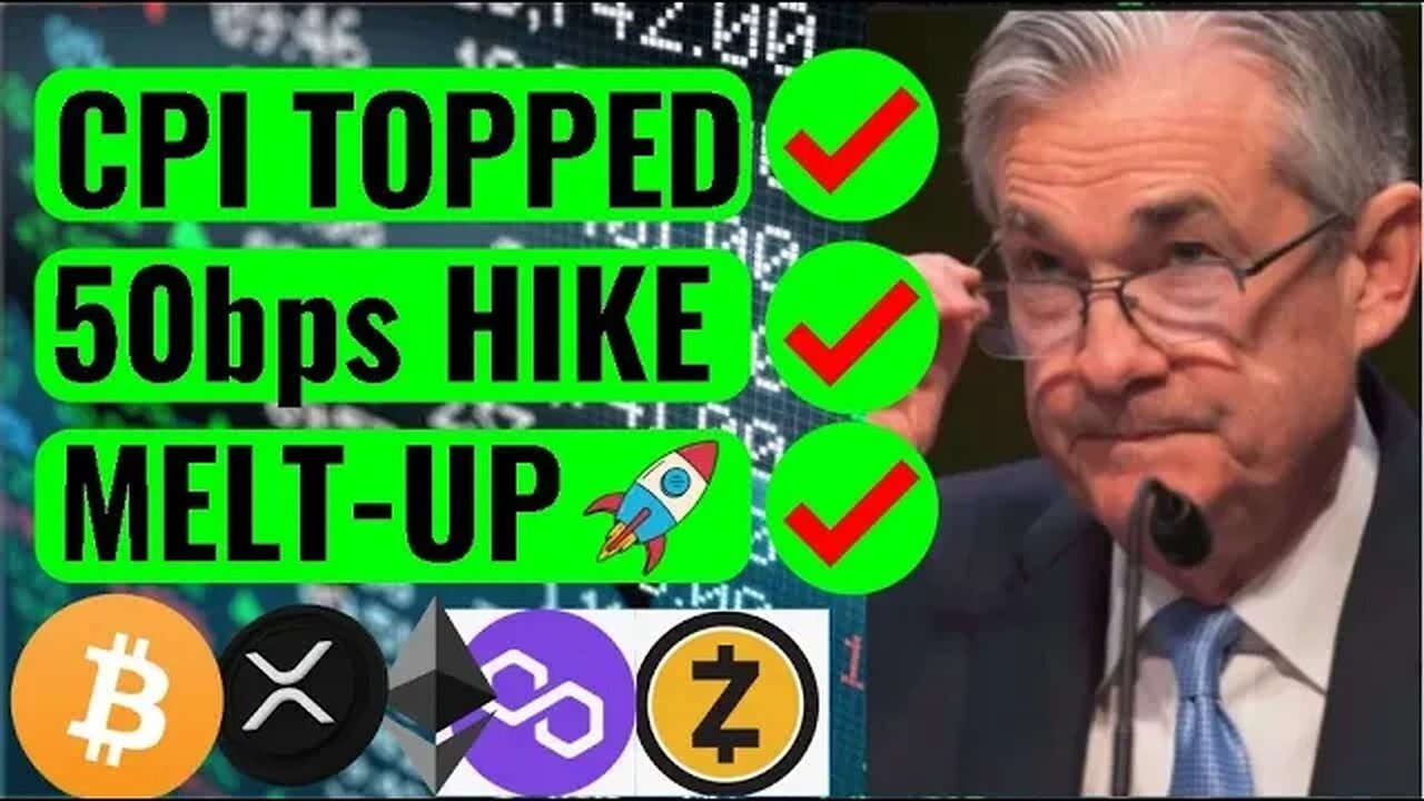 THE FED JUST CONFIRMED THE MELT UP! #BITCOIN & #CRYPTO WILL FLY !