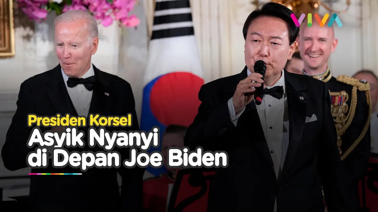 Gedung Putih Bergemuruh, Biden Takjub saat Presiden Korsel Unjuk Gigi