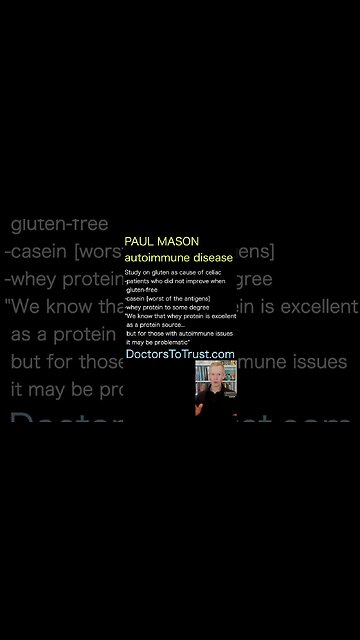 PAUL MASON. Root cause of various autoimmunediseases is extremely similar...
