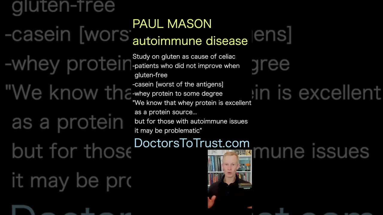 PAUL MASON. Root cause of various autoimmunediseases is extremely similar...