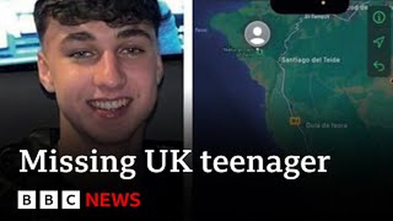 Search continues in Tenerife for missingBritish teenager Jay Slater | BBC News