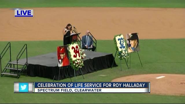 Celebration of life service for Roy Halladay