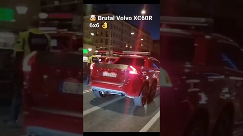 Brutal Volvo XC60R 6x6 #volvo #6x6 #brutal #suv #gwagen #mercedes #gelandewagen