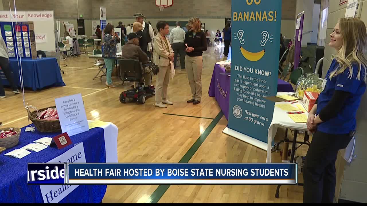 Boise State nursing students host health fair