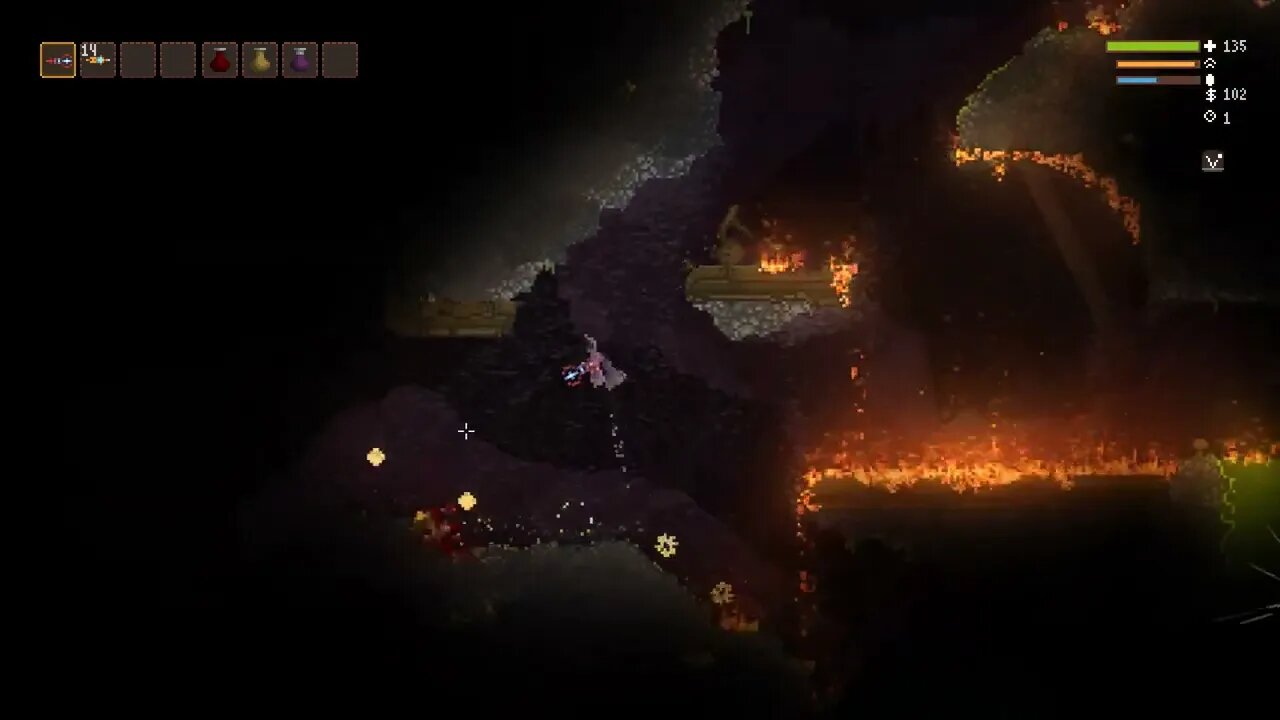 Noita [dam] daily run for 2023.JUNE.2. "You know that you're toxic..." 🤮💀